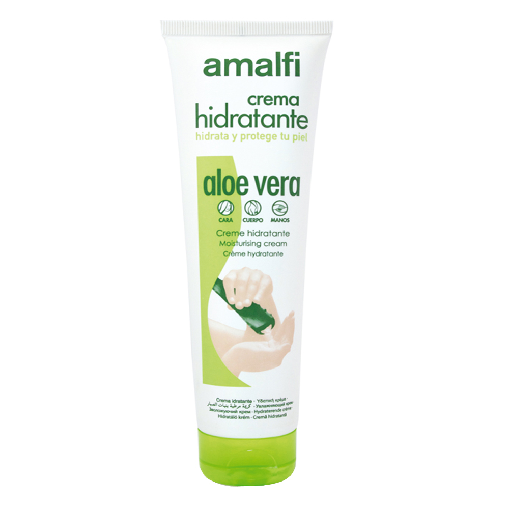 کرم مرطوب کننده  آمالفی مدل aloe vera حجم 150 میلی لیتر
